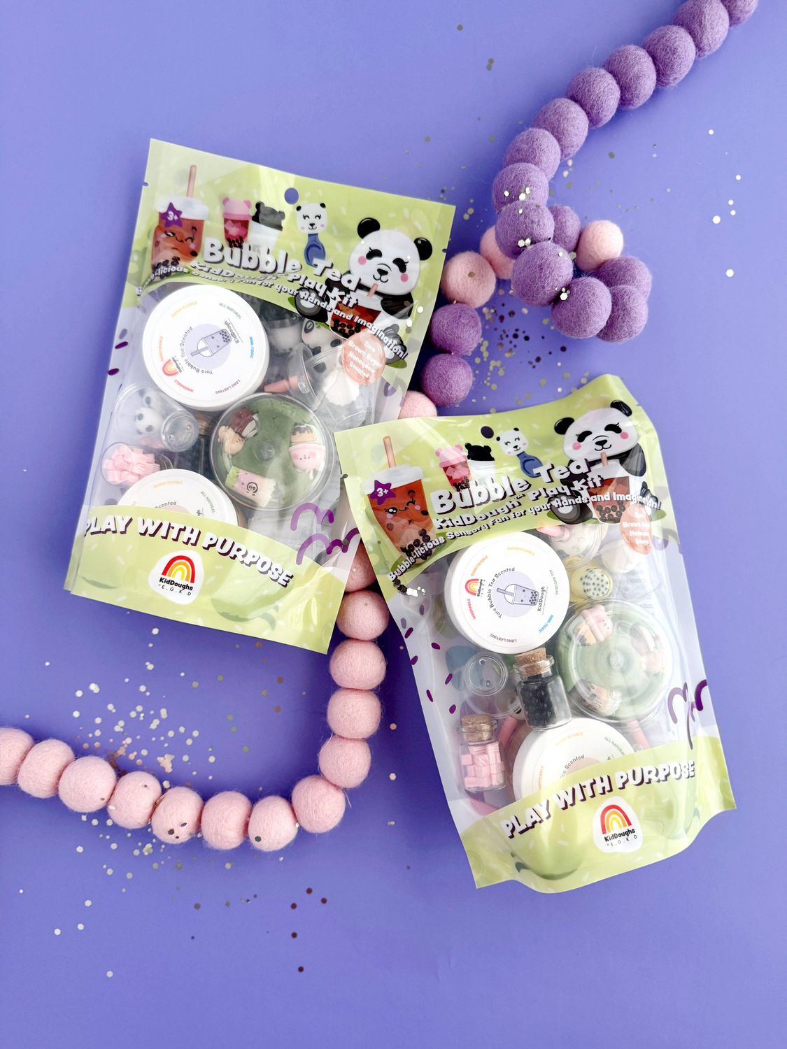 Bubble Tea KidDough Play Kit