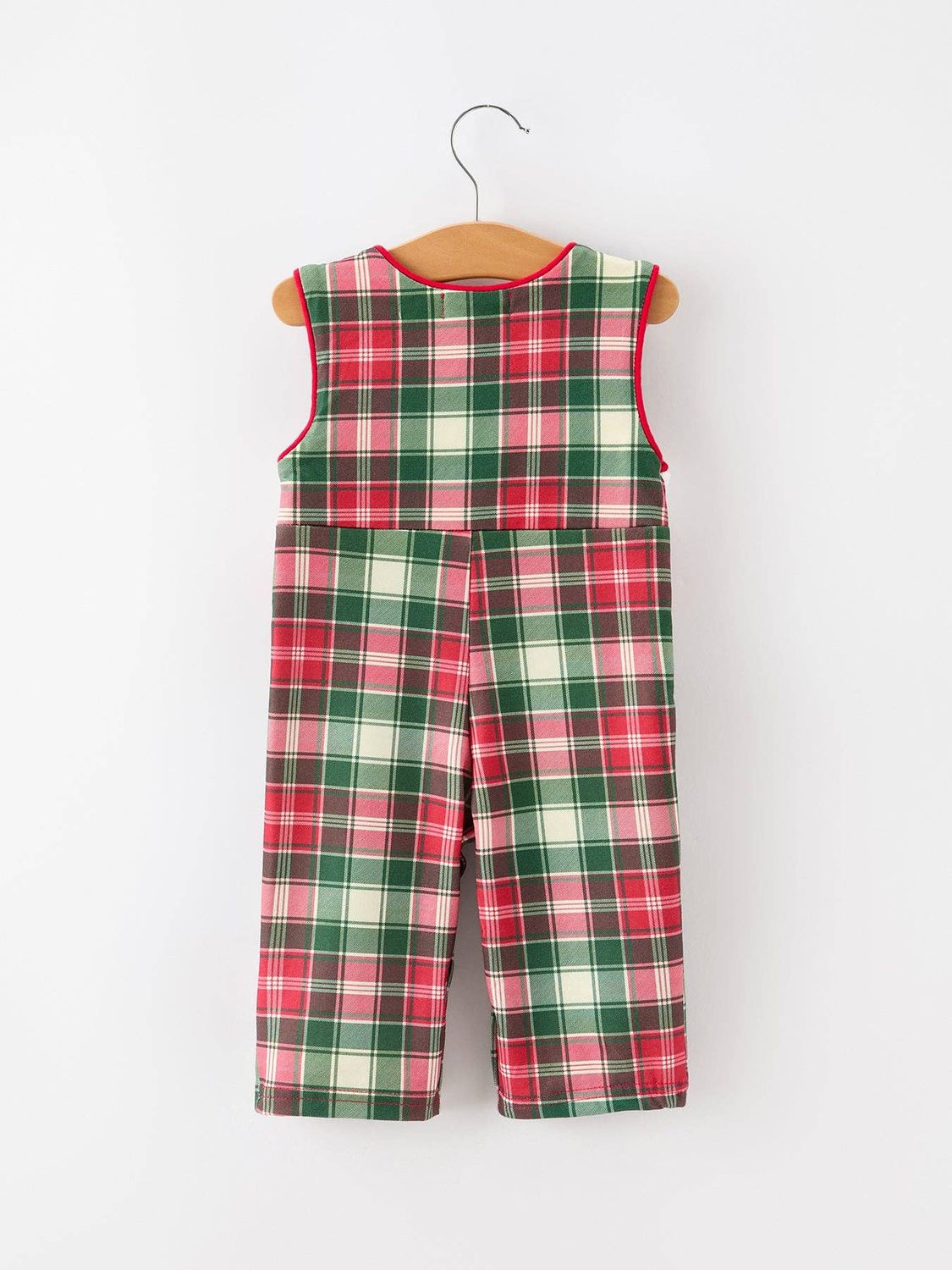 Christmas Baby Boys Plaid Smocked Holiday Jonjon