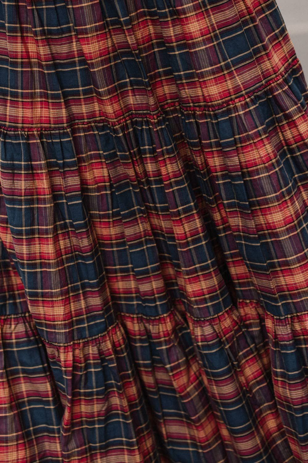 Zoey Skirt in Twilight Plaid