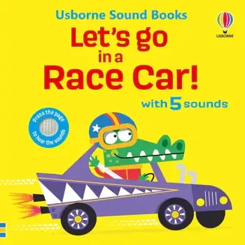 Let's go in a Race Car! sound book