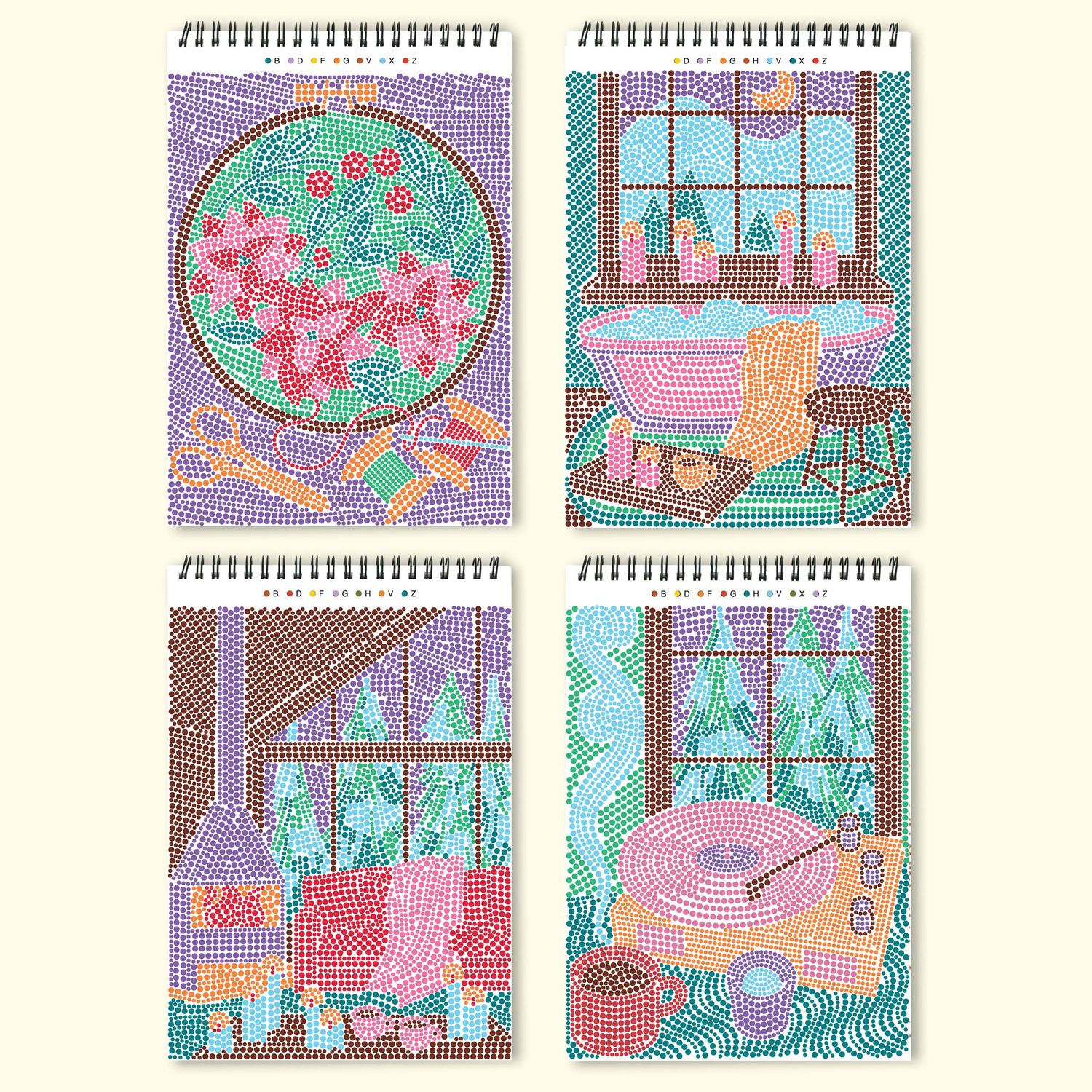 FlowArt-Dot By Letter - Snowed in