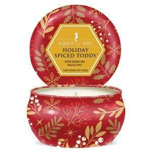 Holiday Spiced Toddy 4oz Aqua De SOi Candle Tin