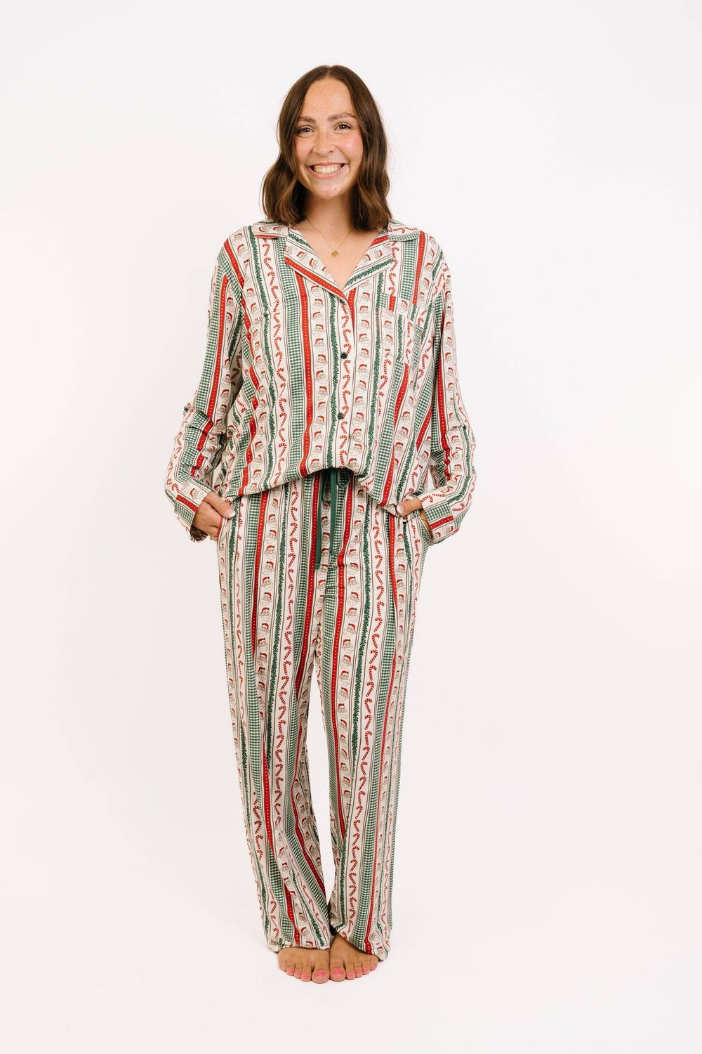 Christmas Cheer Women's Bamboo Pajama Set