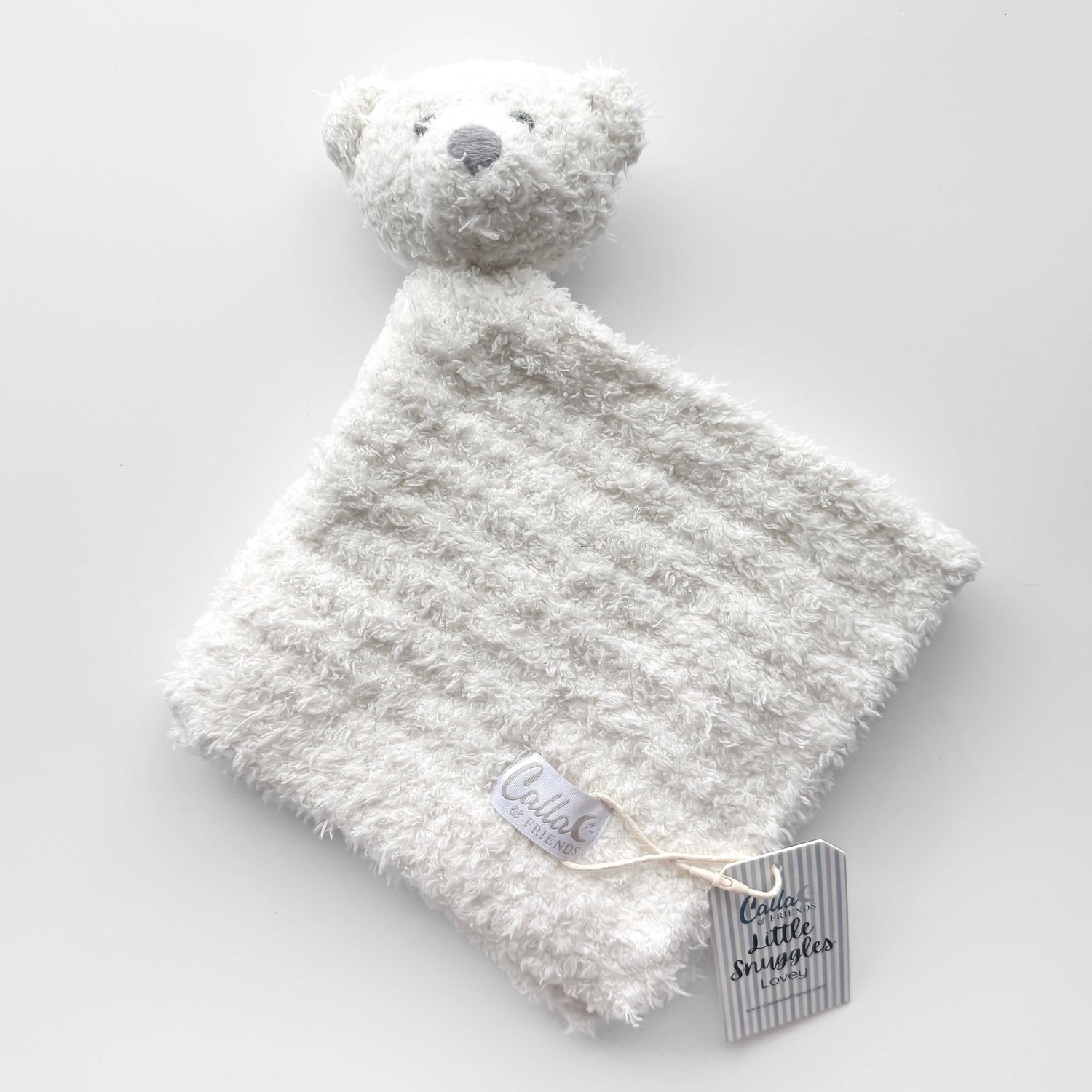 Little Snuggles Lovey - Bear, Color: Milk