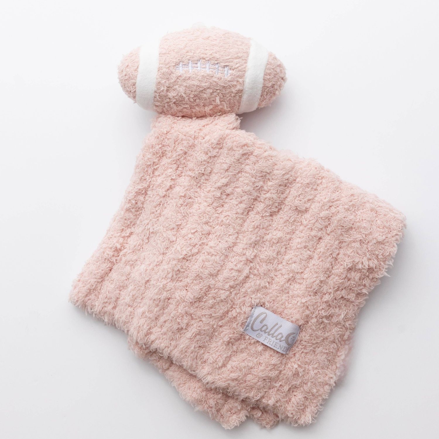 Little Snuggles Lovey - Touchdown, Color: Petal Pink
