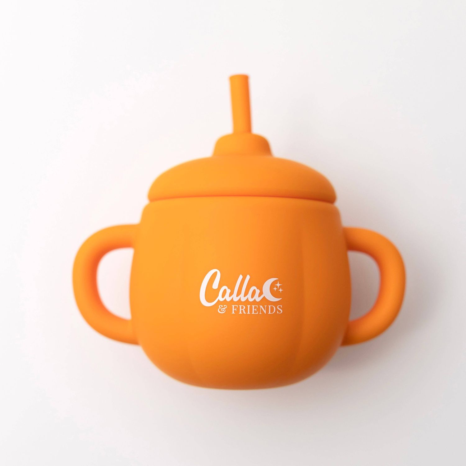 The Pumpkin Patch Spill-Proof Straw Cup, Color: Jack-O-Lantern Orange