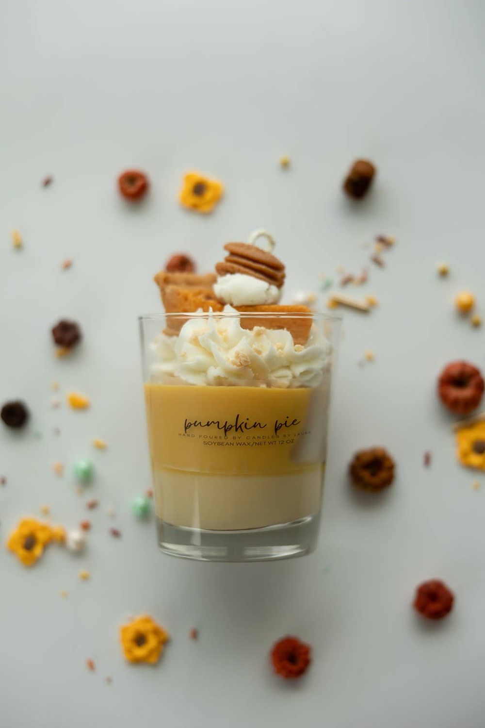 Dessert Candle Pumpkin Pie Soy Tumbler