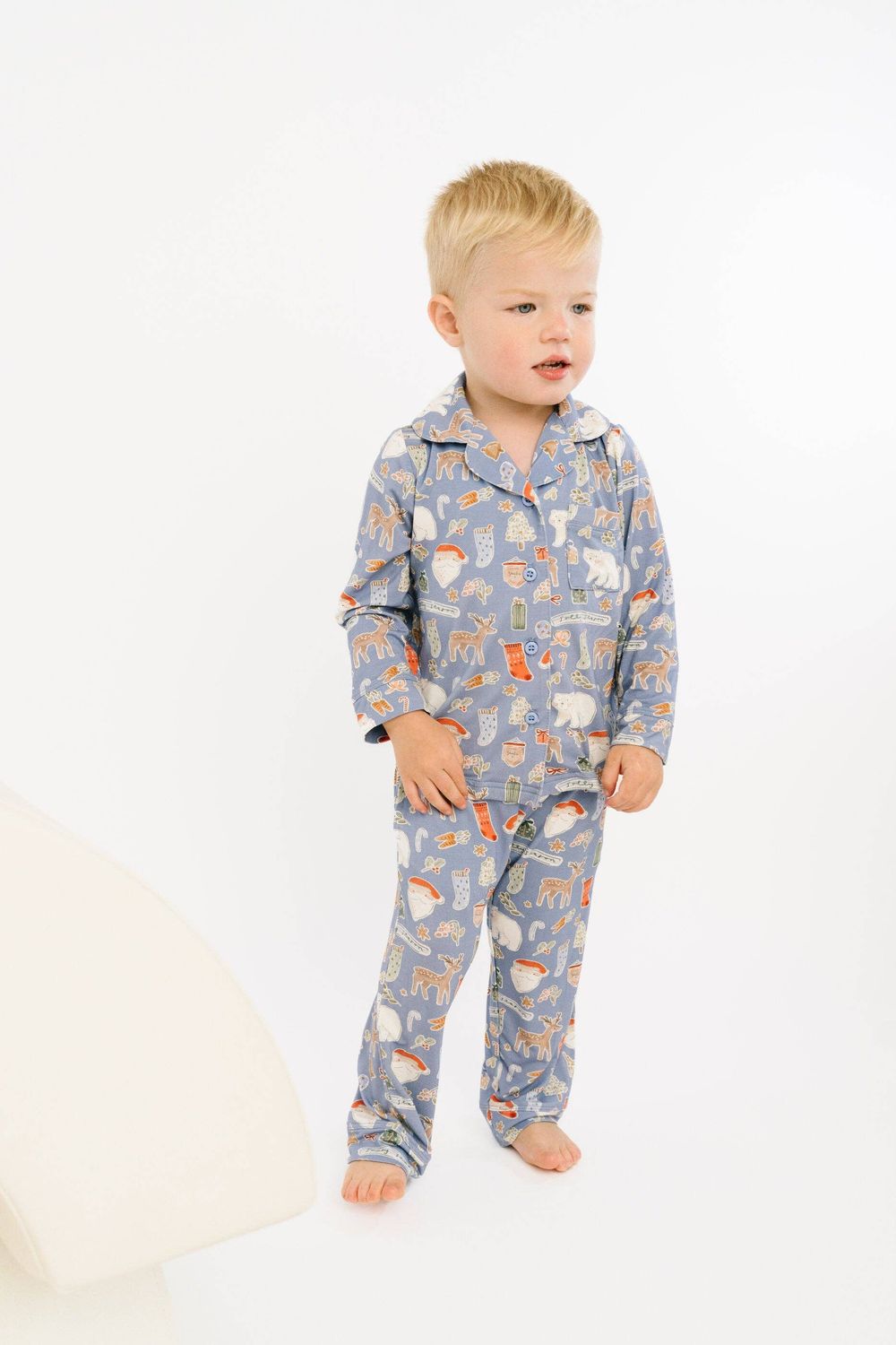 Winter Wonderland Bamboo Button Up Set