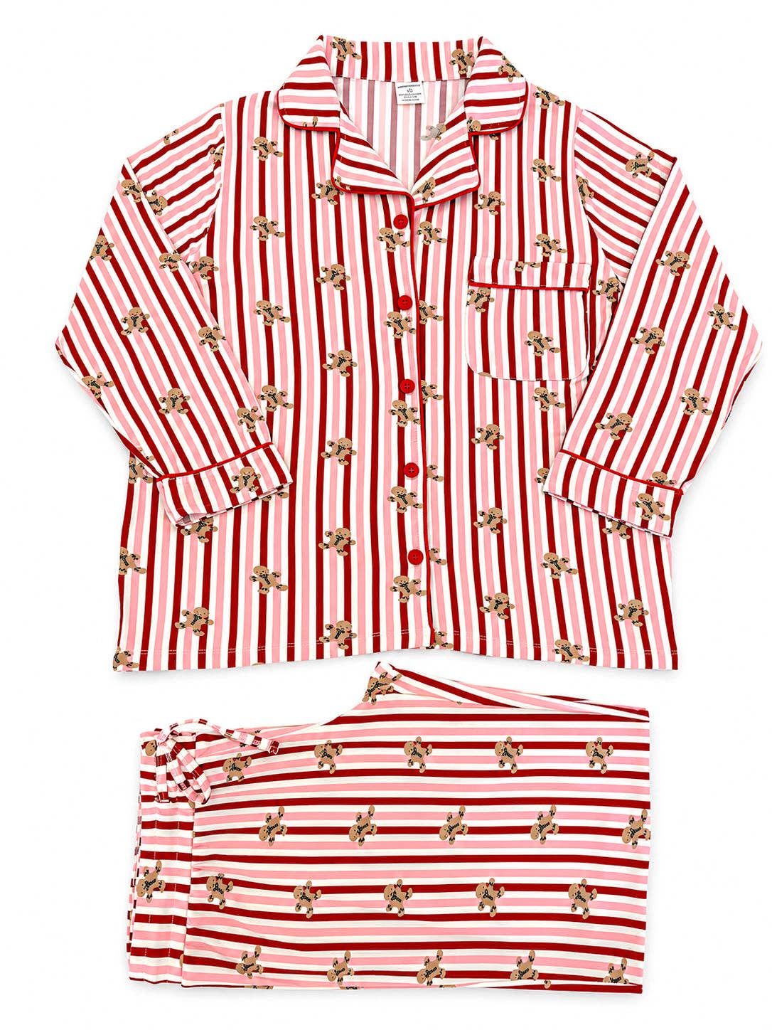 Women's Lounge Set, Gingerbread Lane Pink