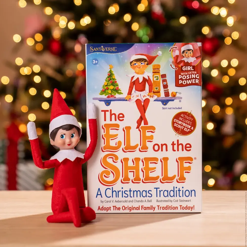 The Girl Elf on the Shelf®: A Christmas Tradition with Poseable Elf