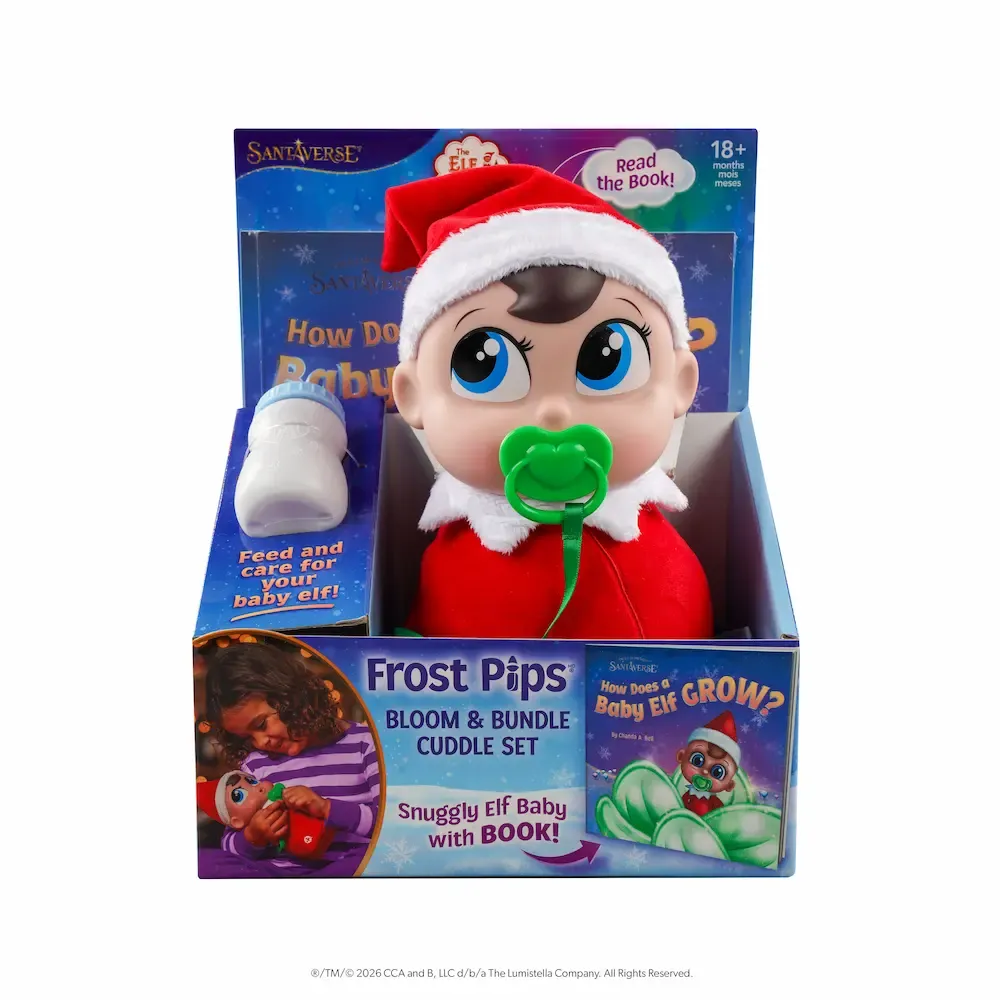 Bloom &amp; Bundle Cuddle Set with Bottle and Pacifier | Frost Pips