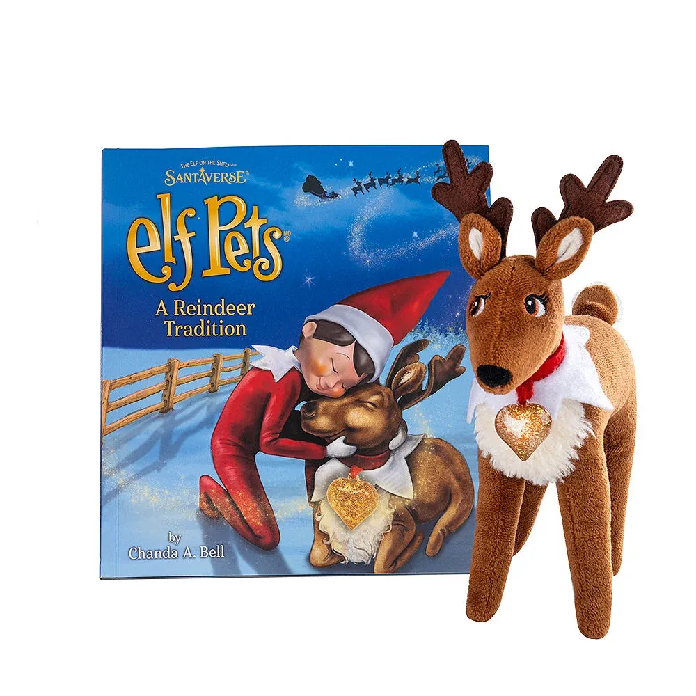 Elf Pets® A Reindeer Tradition Book and Plush