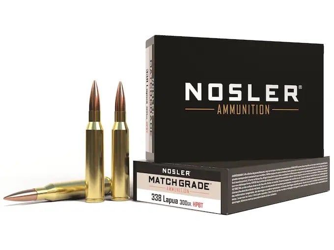 Nosler Match 338 Lapua 300gr HPBT  20ct