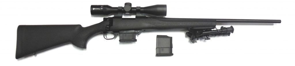 Howa 7.62x39 mini kit BLK bipod/case/scope