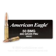 American Eagle 50 BMG 660gr FMJ