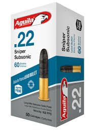 Aguila .22 sniper sub 60gr Aguila .22 sniper sub 60gr