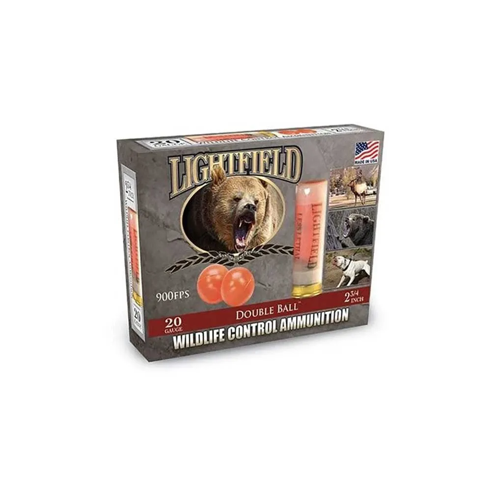 Lightfield 20ga Double Ball 2 3/4, 900FPS 5Rds — Siwash Sports