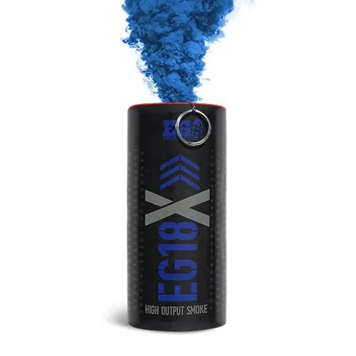 Enola Gaye EG18-X Military smoke Grenade BLUE