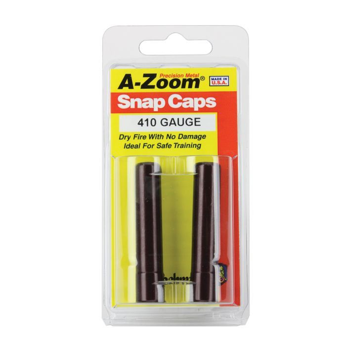 A-Zoom 410GA Metal Snap Caps 2pk