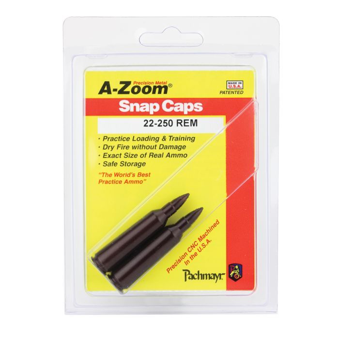 A-Zoom Snap Cap 22-250 REM 2Pk