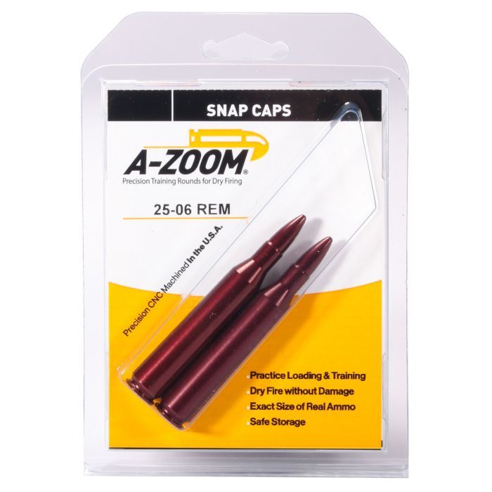 A-Zoom Snap Caps 25-06 Rem 2PK