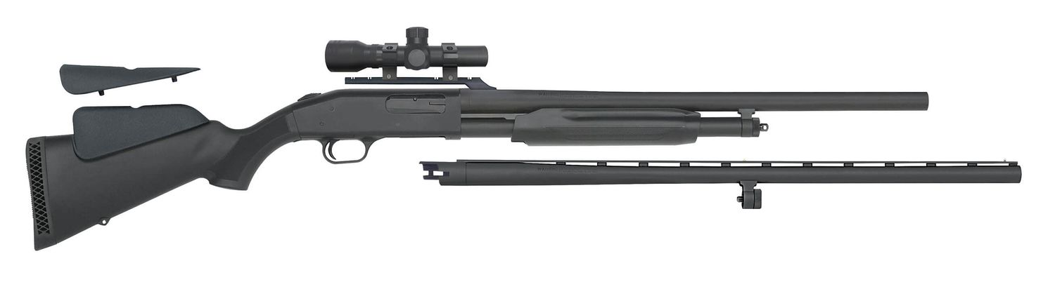 Mossberg 500 Field/Deer Pump Shotgun Combo - 12-gauge