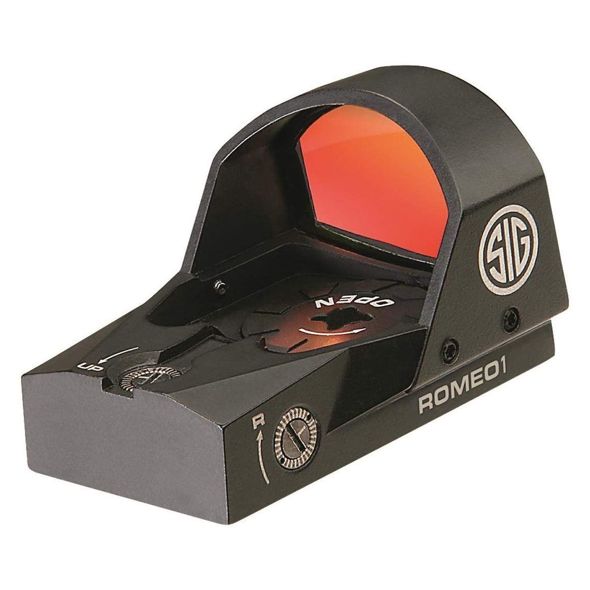 Romeo 1 Reflex Sight 1x30MM, 3 MOA Red Dot 1.0 MOA Adj, Black