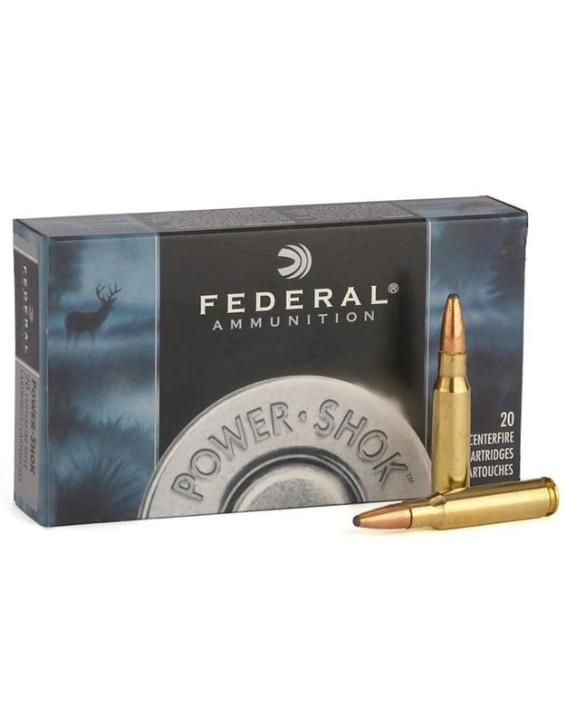 Federal Power Shok 7MM REM 175GR JSP