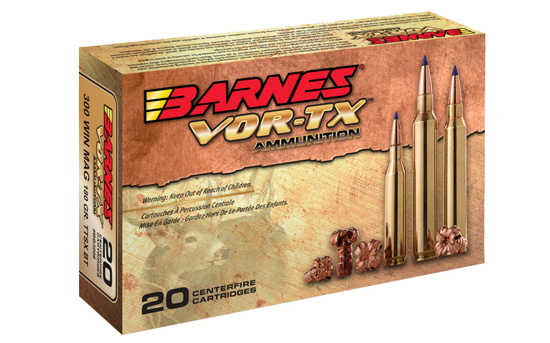 Barnes Vor-TX Rifle Ammo 30-06 SPR TTSX BT 180GR 20ct
