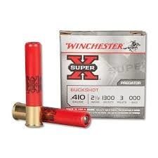 Super-X 410 GA, 2-1/2 in, 000B, 3 Pellets, 1300 fps, 5RDS