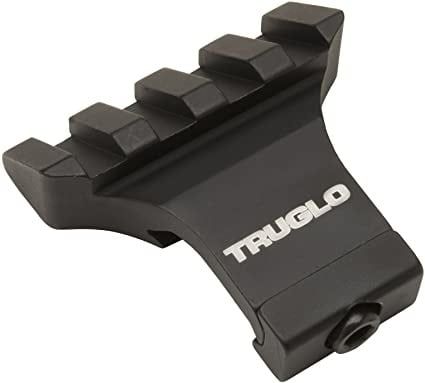TruGlo Picatinny Style Riser Mount 45 Degree Aluminum black