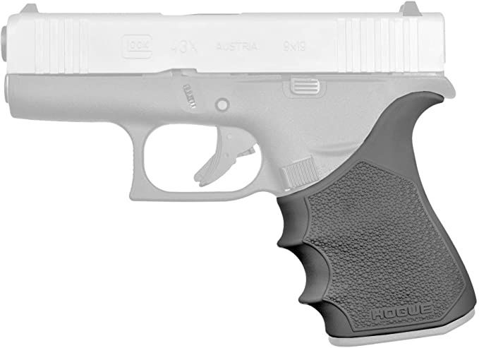 Hogue HandAll Beavertail Grip Sleeve, Glock 17, G17L, G19X, G34
