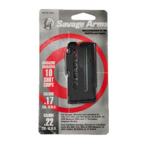 Savage 93 Series Rimfire 10 Round Magazine 17 HMR .22wmr BLK