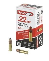 Aguila .22LR HV 38GR 500ct Aguila .22LR HV 38GR 500ct