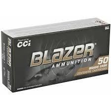 CCI Blazer Ammo 9mm Luger 124Gr FMJ 20 Rounds