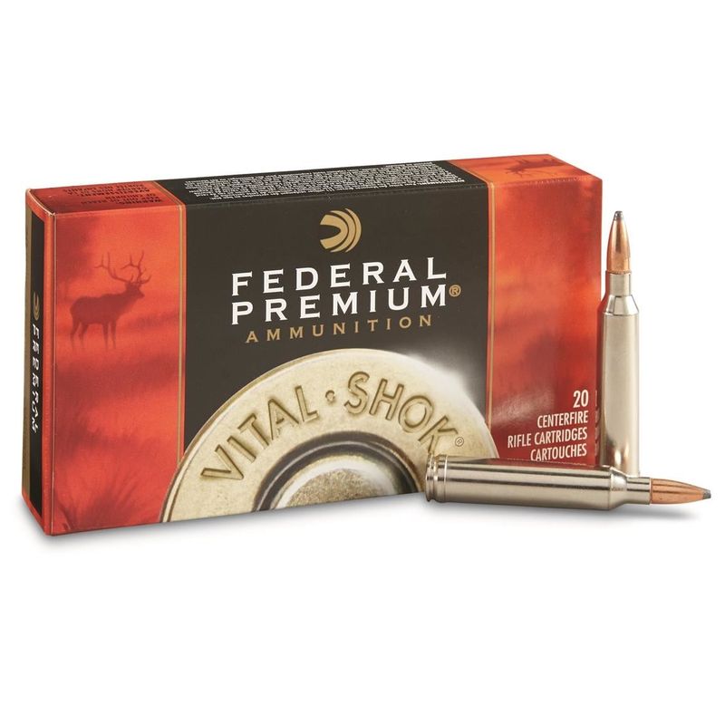 Federal Premium 7MM REM MAG 165 Sierra Gameking Federal Premium 7MM REM MAG 165 Sierra Gameking