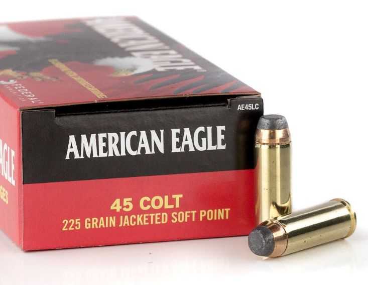Federal American Eagle Pistol Ammo 45 Colt 225Gr Jacketed SP 50ct