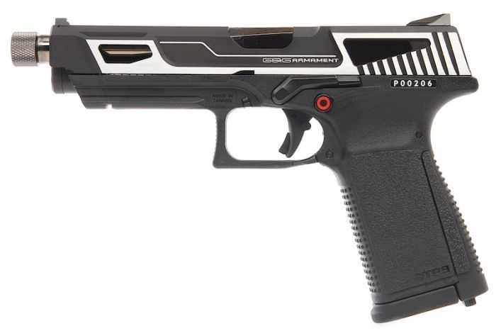 G&amp;G GTP9 MS Silver Airsoft Pistol
