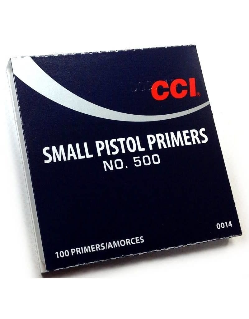 CCI Small Pistol Primers NO. 500 1000ct