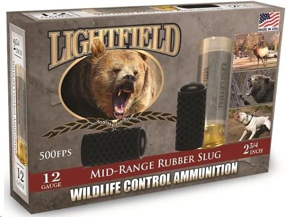 Lightfield 12GA Rubber Buckshot  2 3/4" 750FPS
