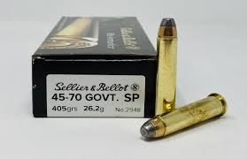 Sellier &amp; Bellot 45-70 GOVT. SP 405GR 20ct