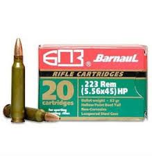 Barnaul .223 REM 55 GR HP