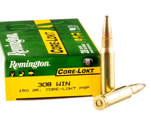 Remington  308Win 150GR. Core-Lokt PSP