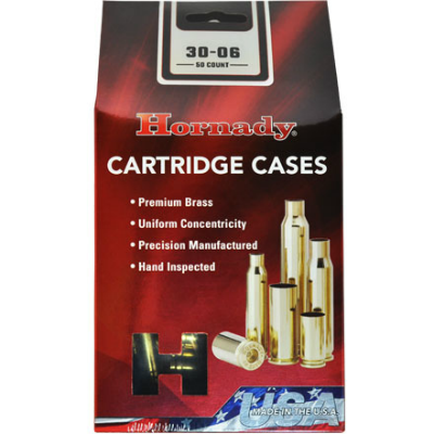 Hornady 30-06 Cartridge Cases Unprimed Brass