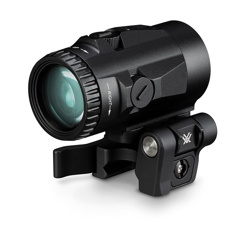 Vortex Micro 3x Magnifier W/ Quick-Release Flip Mount