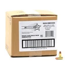 CCI Independence Bulk 9mm Luger 115Gr FMJ 1000rds