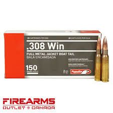 Aguila 308 Win  150GR FMJBT 20ct