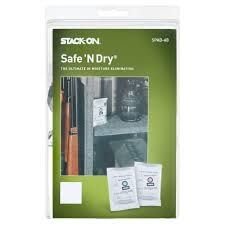 Stack-On Safe 'N Dry 4 Pack The Ultimate Moisture Elimination
