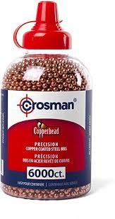 Crosman Copperhead  Precision Copper Coated Steel BBs 2500ct