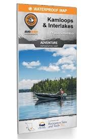 BRMB Kamploops &amp; Interlakes BC Waterproof Map